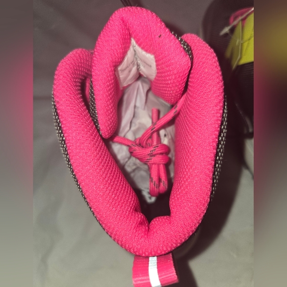 All In Motion Girl's Gray and Pink Lace-Up Boots, Size 13Y, NWT - Picture 9 of 10